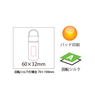ハンドル付ステンレスボトルのイメージ4