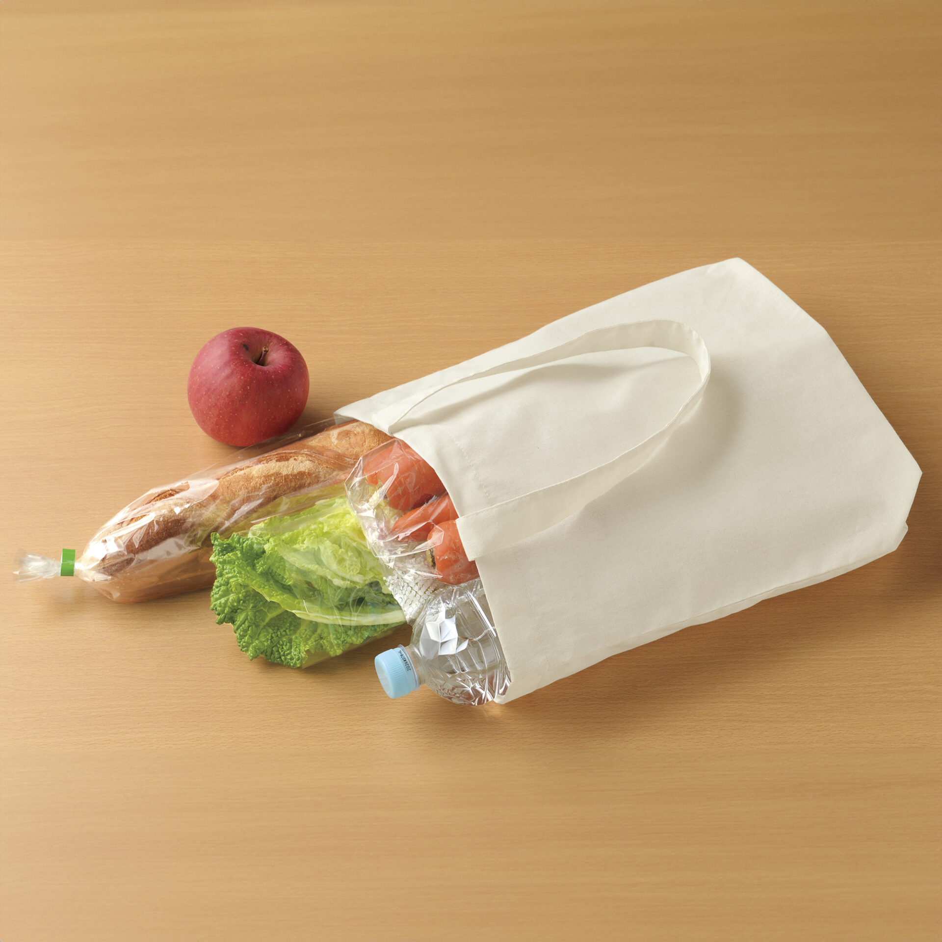 底マチコットンエコバッグ　5ozのイメージ3