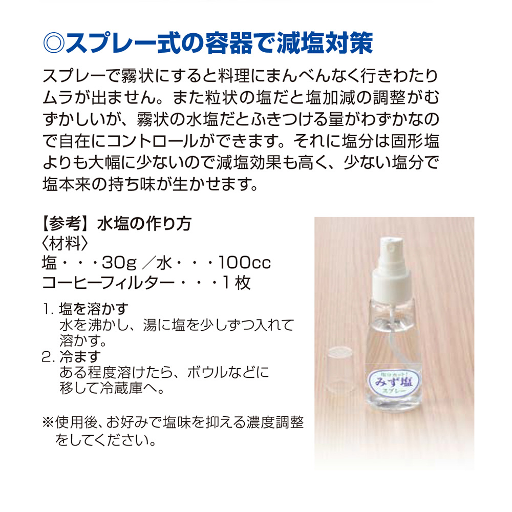 減塩スプレーセットのイメージ5