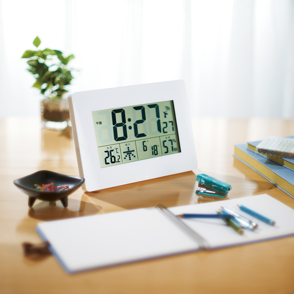 壁掛け電波時計のイメージ2