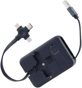 スマホスタンド付　３in１ＵＳＢケーブルのイメージ2