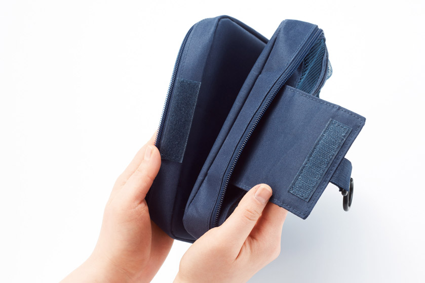 パッと開く！どこでもつり下げ収納ポーチのイメージ6