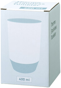 真空保冷温タンブラー400ml ソロ (ホワイト)のイメージ3