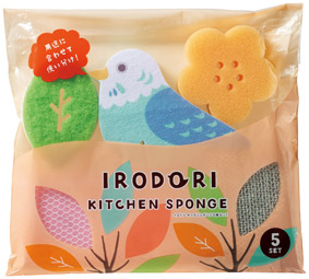 イロドリ キッチンスポンジ５種セットのイメージ2