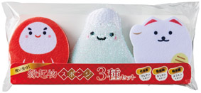 使い分け!縁起物スポンジ3種セットのイメージ5