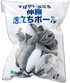 エヌクリエ　伸縮泡立ちボールのイメージ3