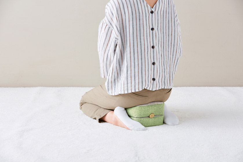 正座も楽々！マルチアレンジクッションのイメージ9