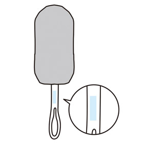 ふわふわ折りたたみモップのイメージ6