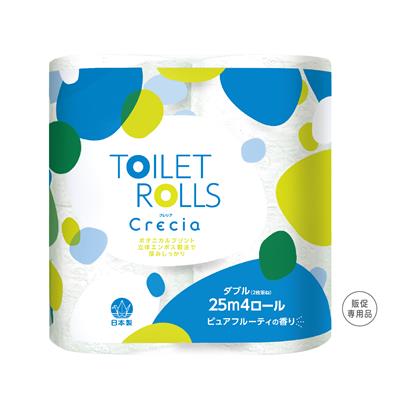 クレシアトイレットロール4ロール(ダブル）イメージ
