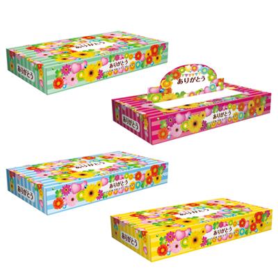 ありがとうBOXティッシュ40Wイメージ